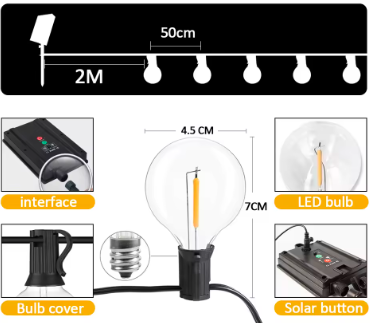 Solar slingerlampen 2.0